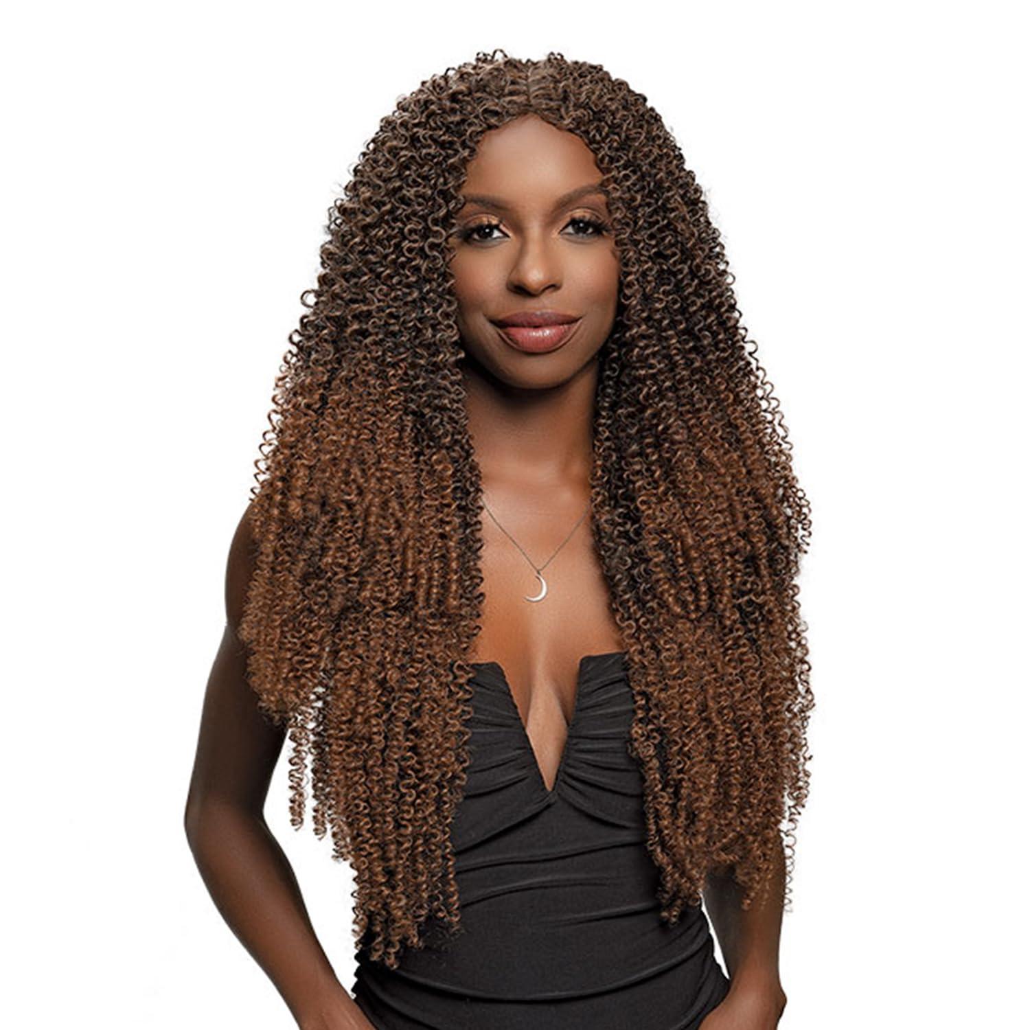 JANET COLLECTION Janet Collection Remy Illusion BOHEMIAN WAVE 3pcs Bundle + 6x6 Closure (14/16/18, 613)