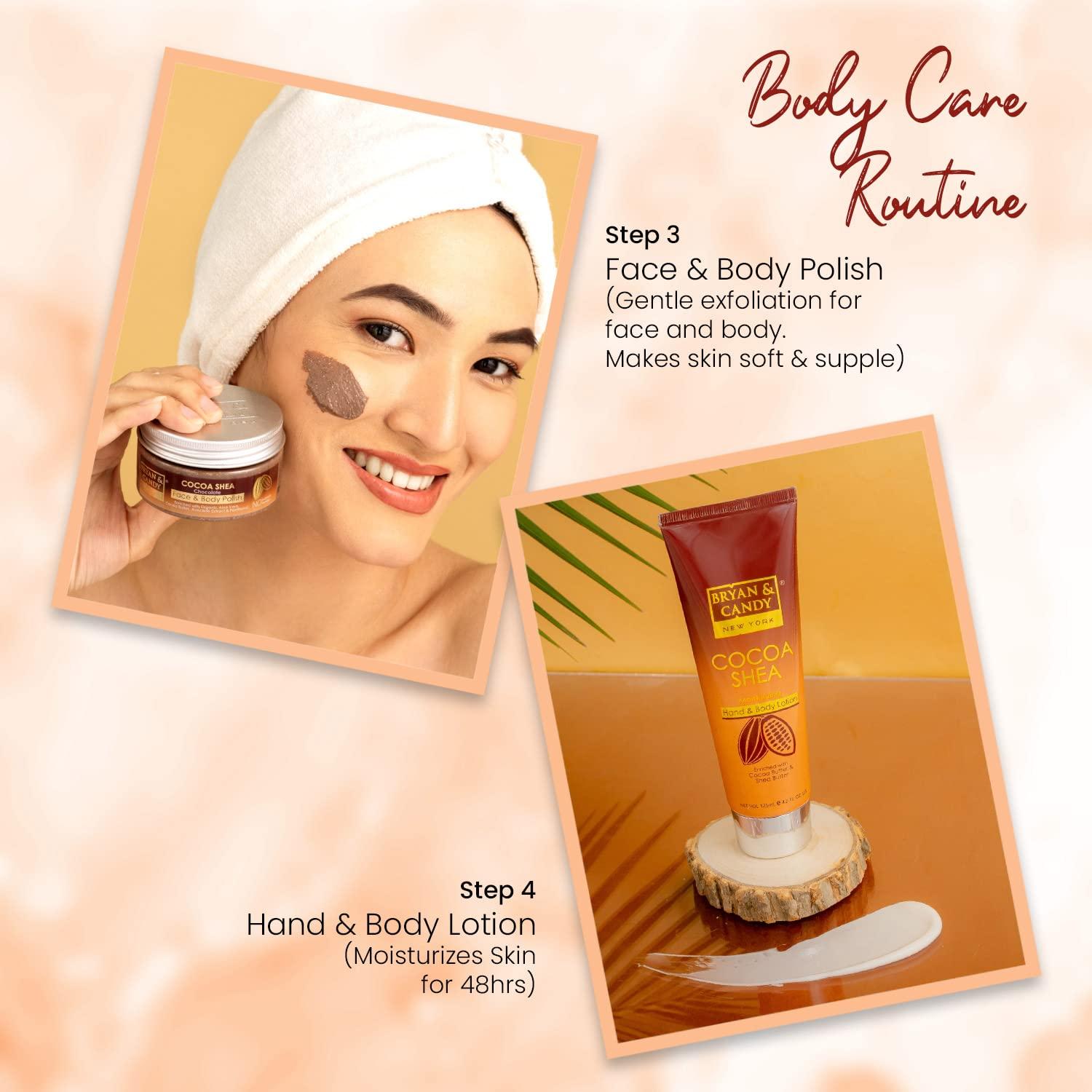 Bryan & Candy Bath Sets for Women Gift - Cocoa Shea Bath Gift Set For Women, Spa Gift Baskets for Women Gift, Spa Set for Women Gift, Spa Baskets for Women Gift, Gift Boxes for Women, Spa Gift Sets for Women