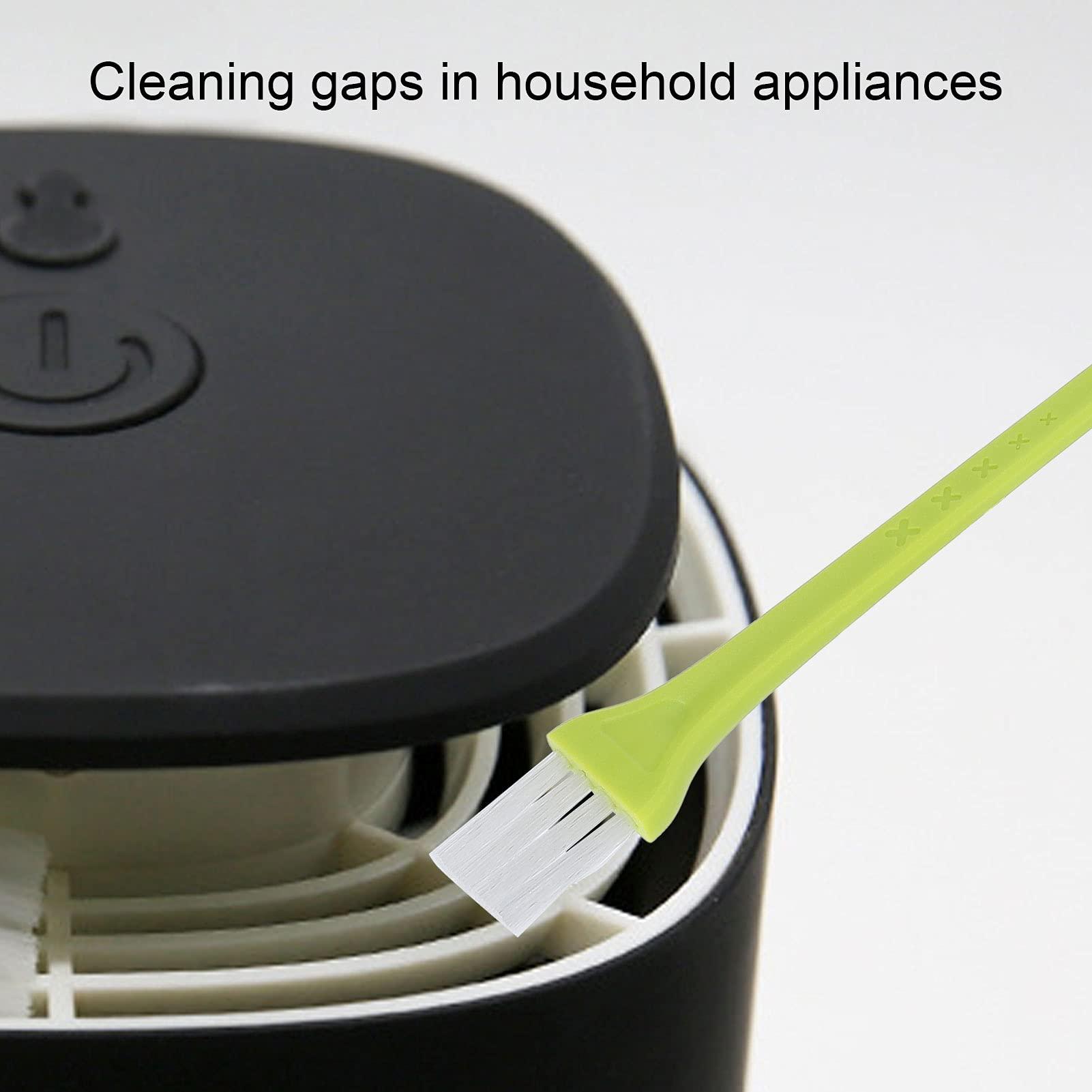 Diydeg Shaving Brush Cleaning Brush Set, 6pcs Electric Shaver Small Trimmer Dustpan Brushes with Hanging Hole Design, for Small Household appliances and Household Cleaning.