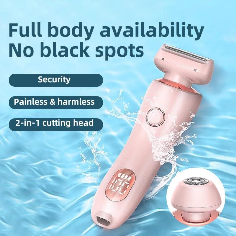 GDSAFS Silkbabe On The Go Lady Shaver, Bikini Trimmer for , 2 in 1 Electric Shaver Razors for Women, Wet & Dry Epilator , Female Shaver for Private Area (Mix)