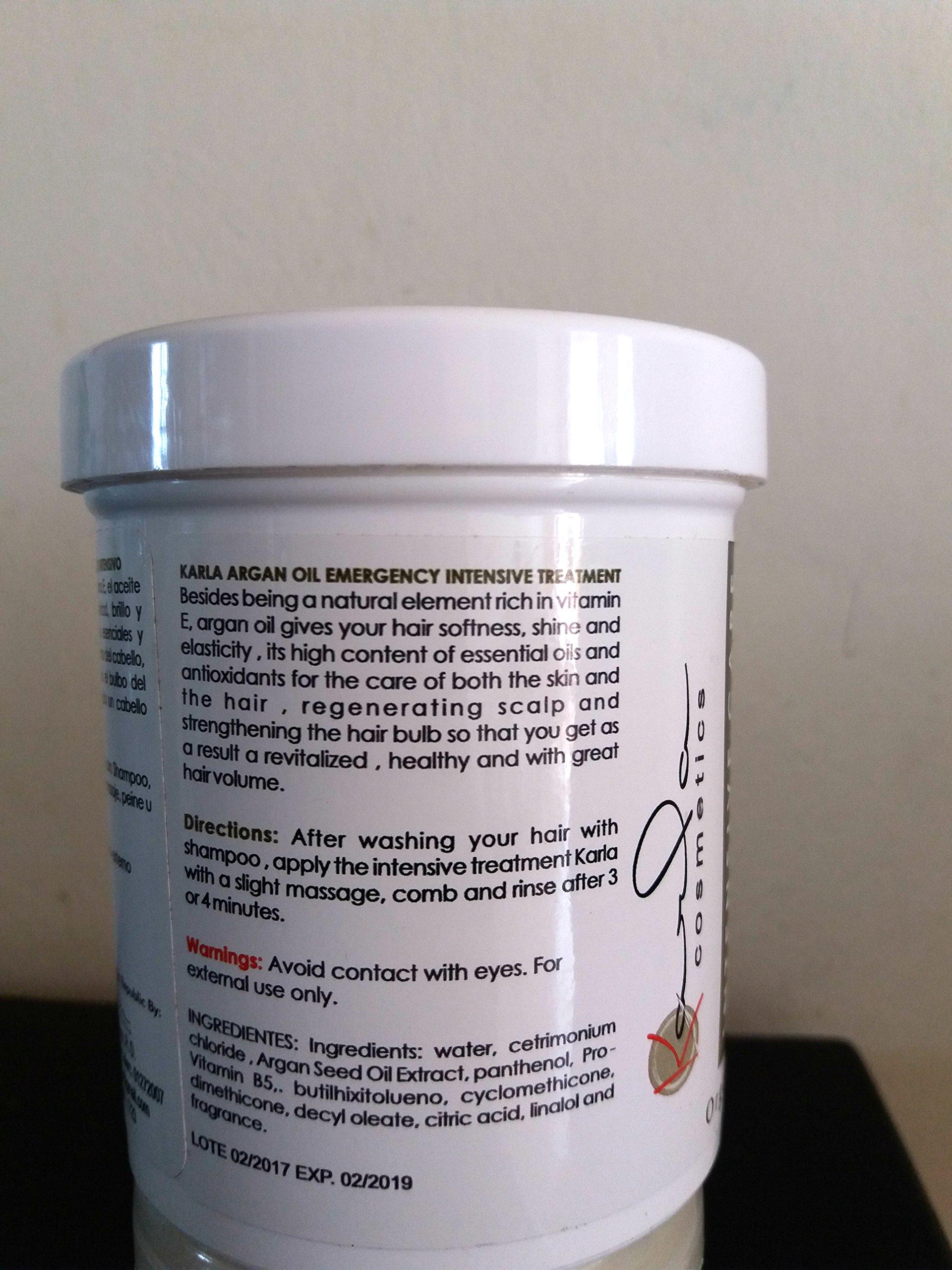 KArla Argan Oil Natural Hair Treatment from Dominican Republic