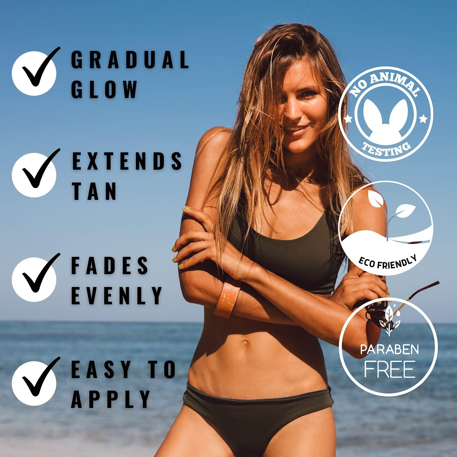 Sun Laboratories by Giesee Sun Laboratories By Giesee Ultra Dark Self Tanner Lotion 2 oz - Self Tanning Lotion, Self Tanner, Indoor Tanning Gel, Instant Facial Tanning Lotion, Face Sunless Tanner, Tan Extender Lotion