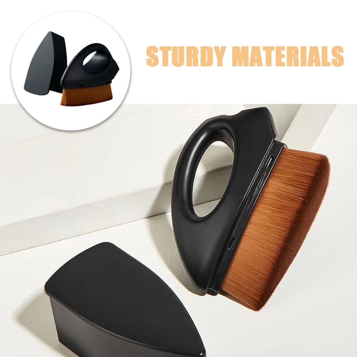 Gogogmee Gogogmee 2pcs Blush Brush Flat Top Powder Brush for Natural Foundation Application Soft Makeup Brush for Women