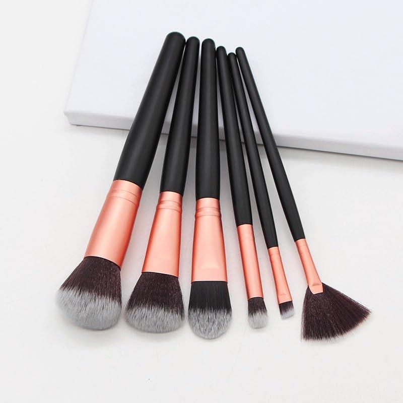 JMKJMJP JMKJMJP 13 black makeup brushes, complete set of powder eye shadow beauty tools(13pcs,D)