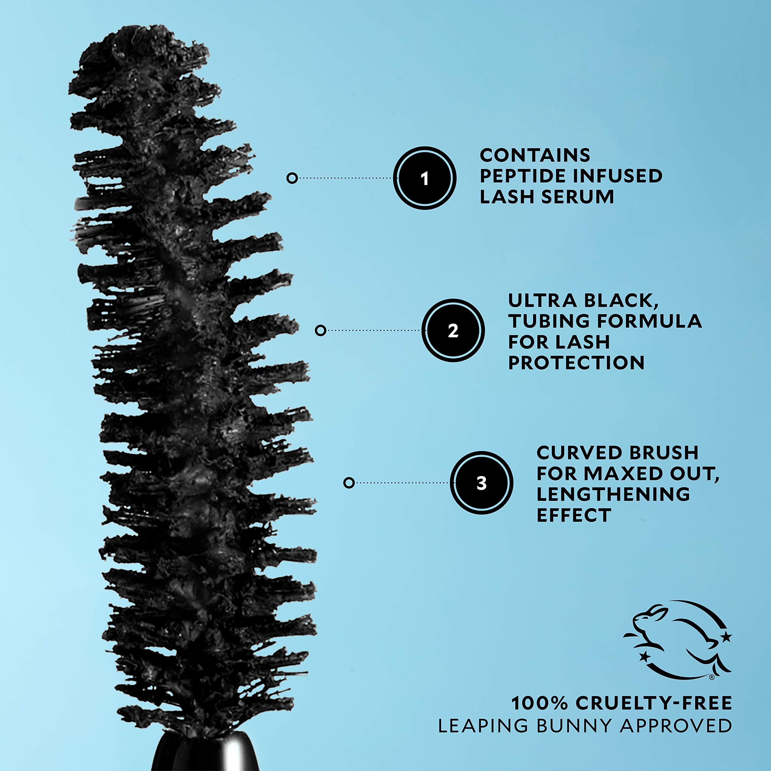 Velour Lashes Velour Lashes Pretty Big Deal Lash Boosting Mascara with Peptides, Effective 3 in 1 Tubing Mascara, Lash Protector, and Enhancement Serum to Nourish Eyelashes, Premium Luxury Beauty Products