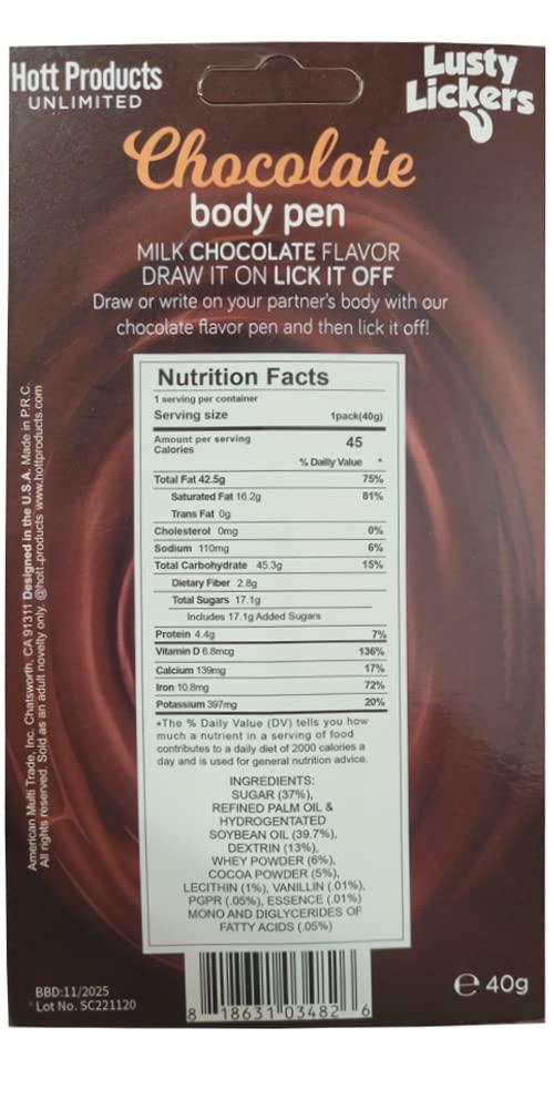 Generic Chocolate Body Pen (Edible Body Paint Draw on and Lick off)