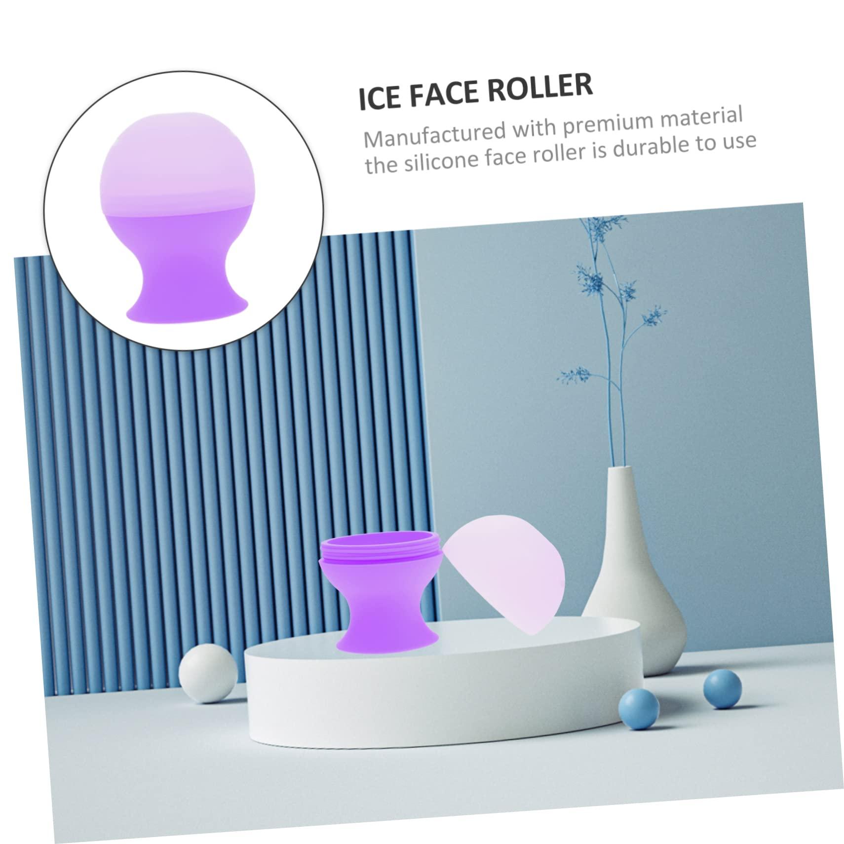 FOYTOKI FOYTOKI Ice Cube Tray Skin Care Massager Massage Tool Ice Face Cube Facial Massager Roller Skin Care Tools Face Tools for Skincare Skin Ice Roller Skincare Tools for Face Purple
