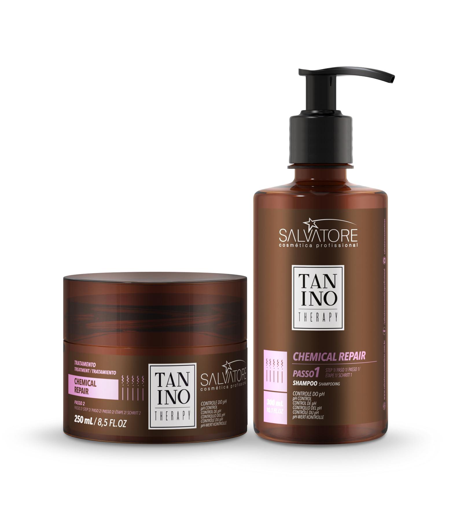 Salvatore Cosmetica Profissional Salvatore Cosmetica Profissional Tanino Therapy Chemical Repair Treatment, 8.4 Fl Oz