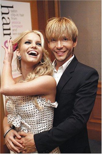 HairDo hairdo from Jessica Simpson and Ken Paves 19" Vibralite Synthetic Clip-In Extension, Layered, Straight, Ginger Brown