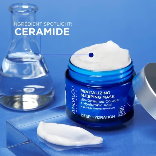 Andalou Naturals Andalou Naturals DEEP HYDRATION Revitalizing Sleeping Mask (Pack of 2)