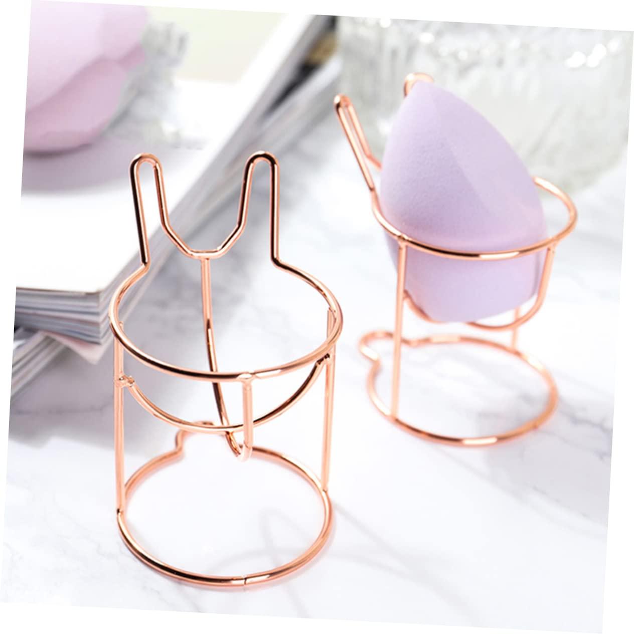 NOLITOY NOLITOY Powder Rack Makeup Sponge Holder Creative Sponge Drying Rack for Beauty Compact and Sanitary Storage for Women