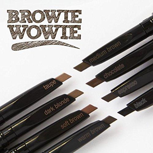 L.A. COLORS L.A. COLORS Browie Wowie Brow Pencil, Warm Brown CBP404 (Pack of 2)