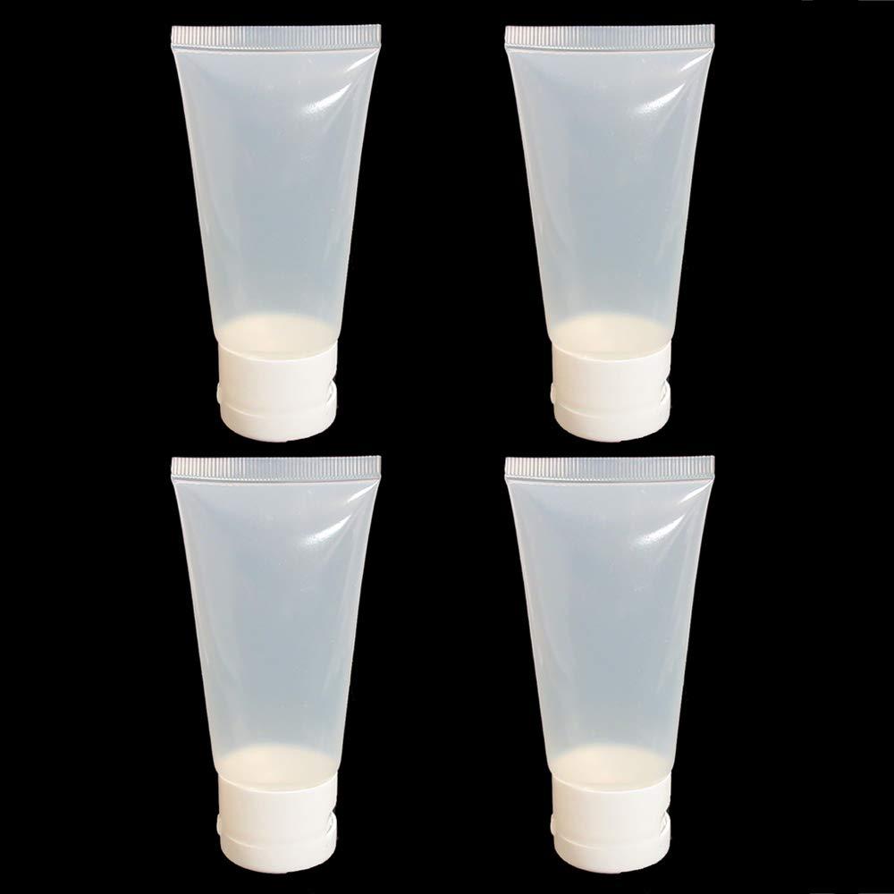 AllTopBargains AllTopBargains 10PCS Travel Bottles Kit Refillable Carry-On Cosmetics Squeezable Containers Set