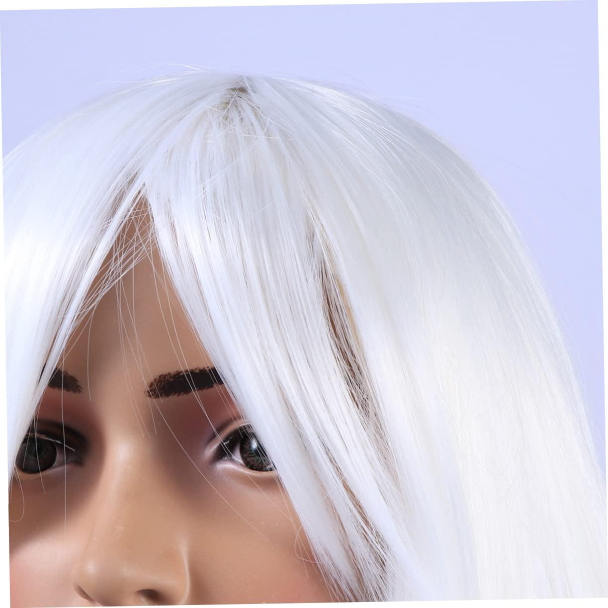 Ipetboom Ipetboom Short Straight Wig Women\'s Synthetic Wig High Temperature Fiber Wig for Party Daily Cosplay Reusable