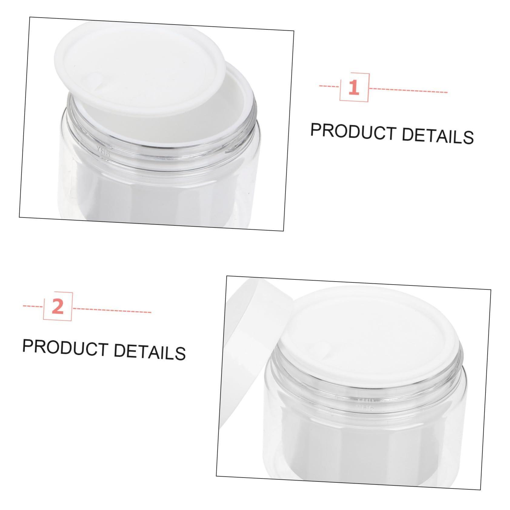 ASAKKURA ASAKKURA 10Pcs PP Double Layer Cosmetics Jars Face Cream Containers Jars with Lids