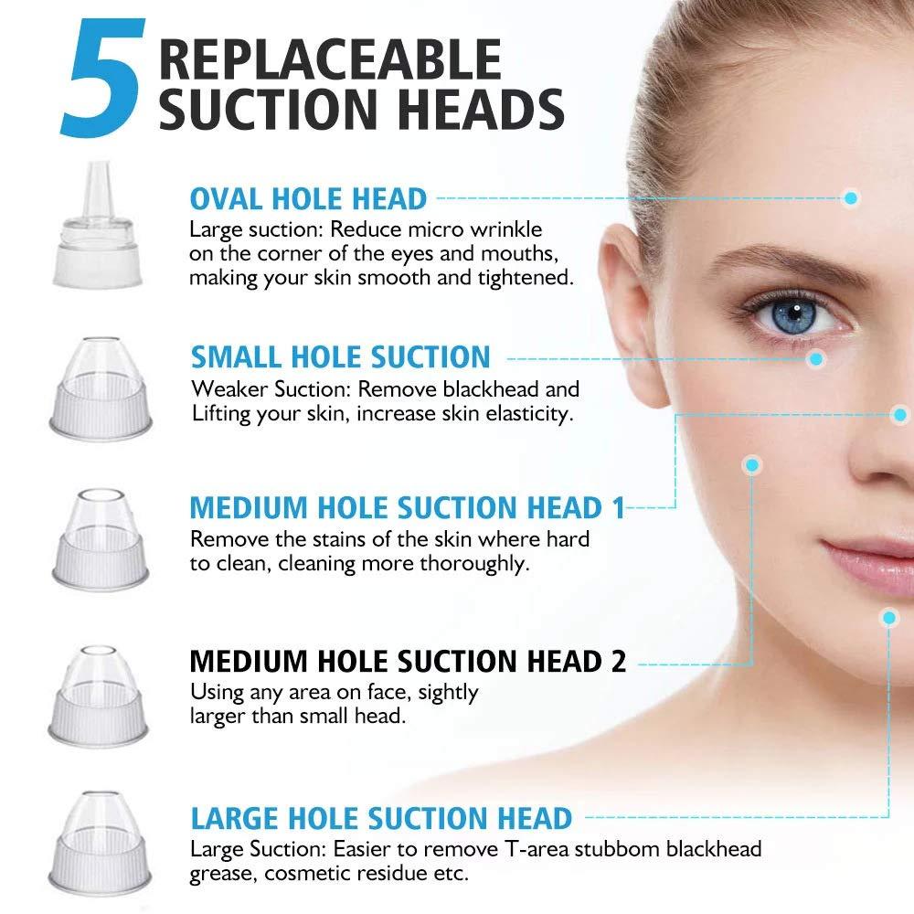 Suction blackhead beauty face Suction blackhead instrument electric pore cleaning export beauty instrument home to get rid of acne cleanser