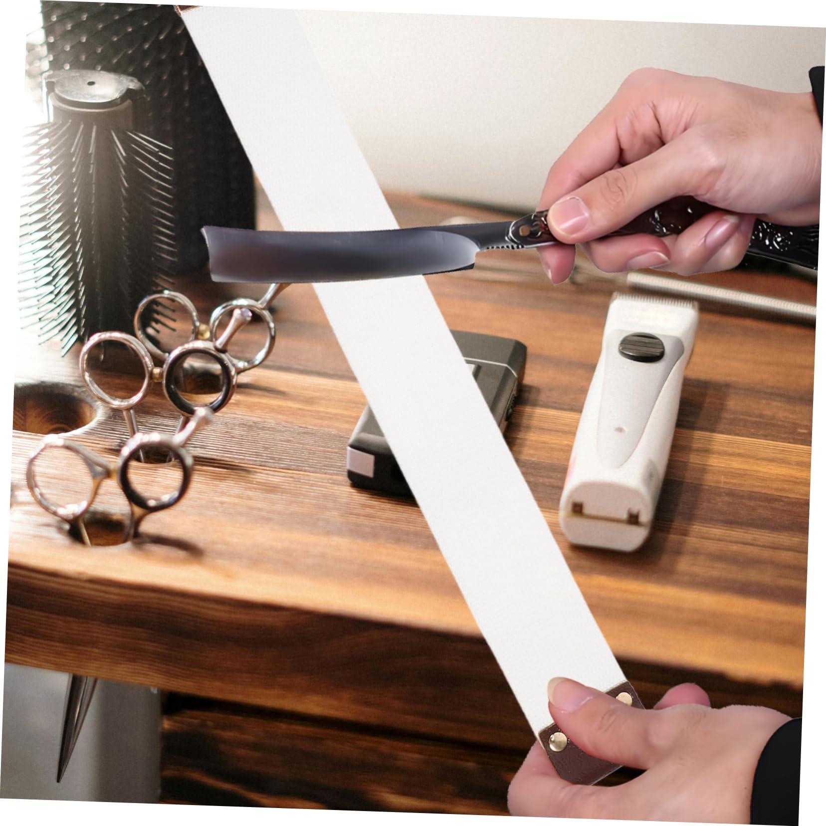 FOYTOKI FOYTOKI All-in-one Sharpening Tool: Barber Canvas Strop Razor Strop Shaving Belt Easy to Use Long-lasting for Straight Razors Fine Edges