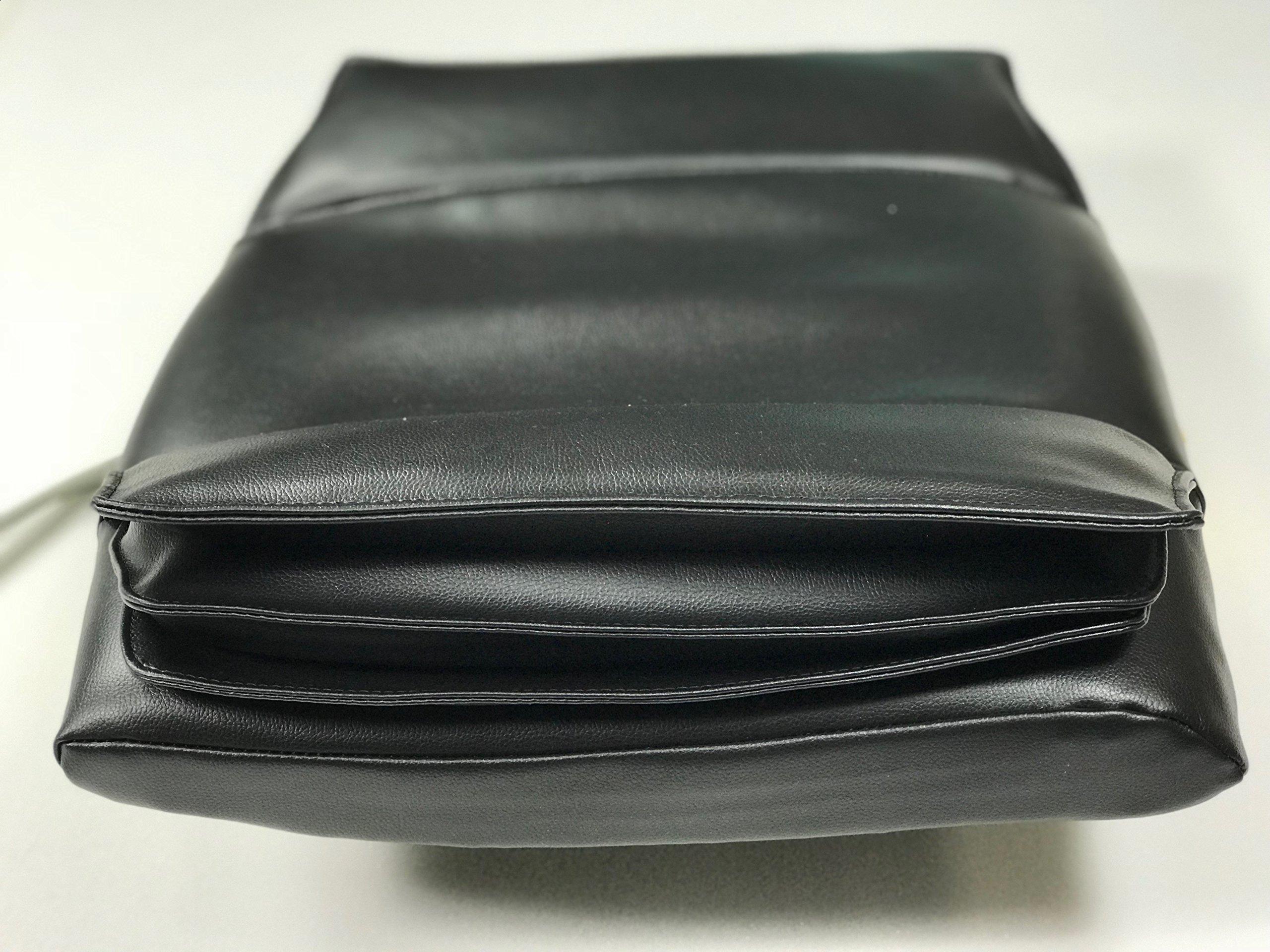 ZKZ Pedicure Chair Massage Bottom-Air Seat Cover Cushion (BLACK)