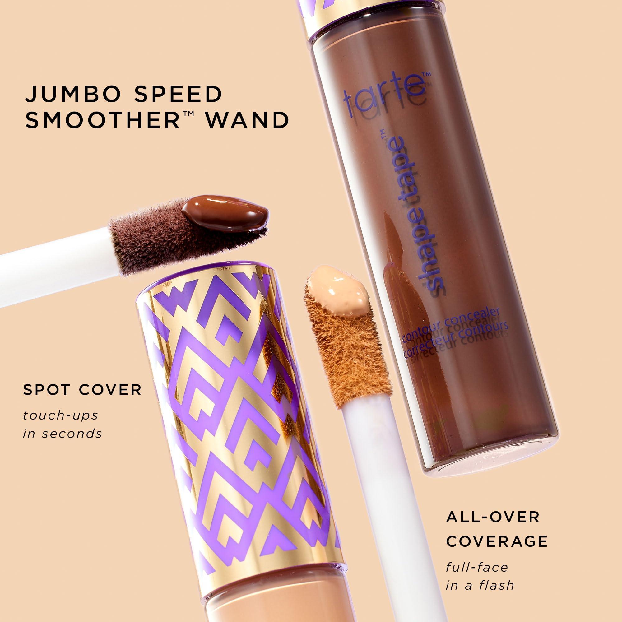 tarte tarte shape tape full-coverage concealer - 22B light beige (light skin with cool, pink undertones) - full size