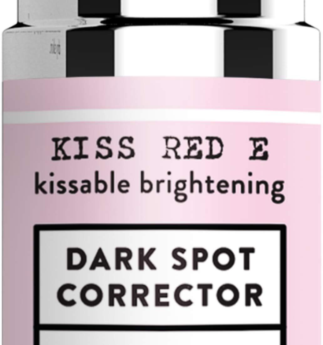 Kiss Red E Kiss Red E Dark Spot Remover Corrector Cream for Face and Body. Men and Women Made in USA Hyaluronic-Acid, Green Tea Extract 1 OZ