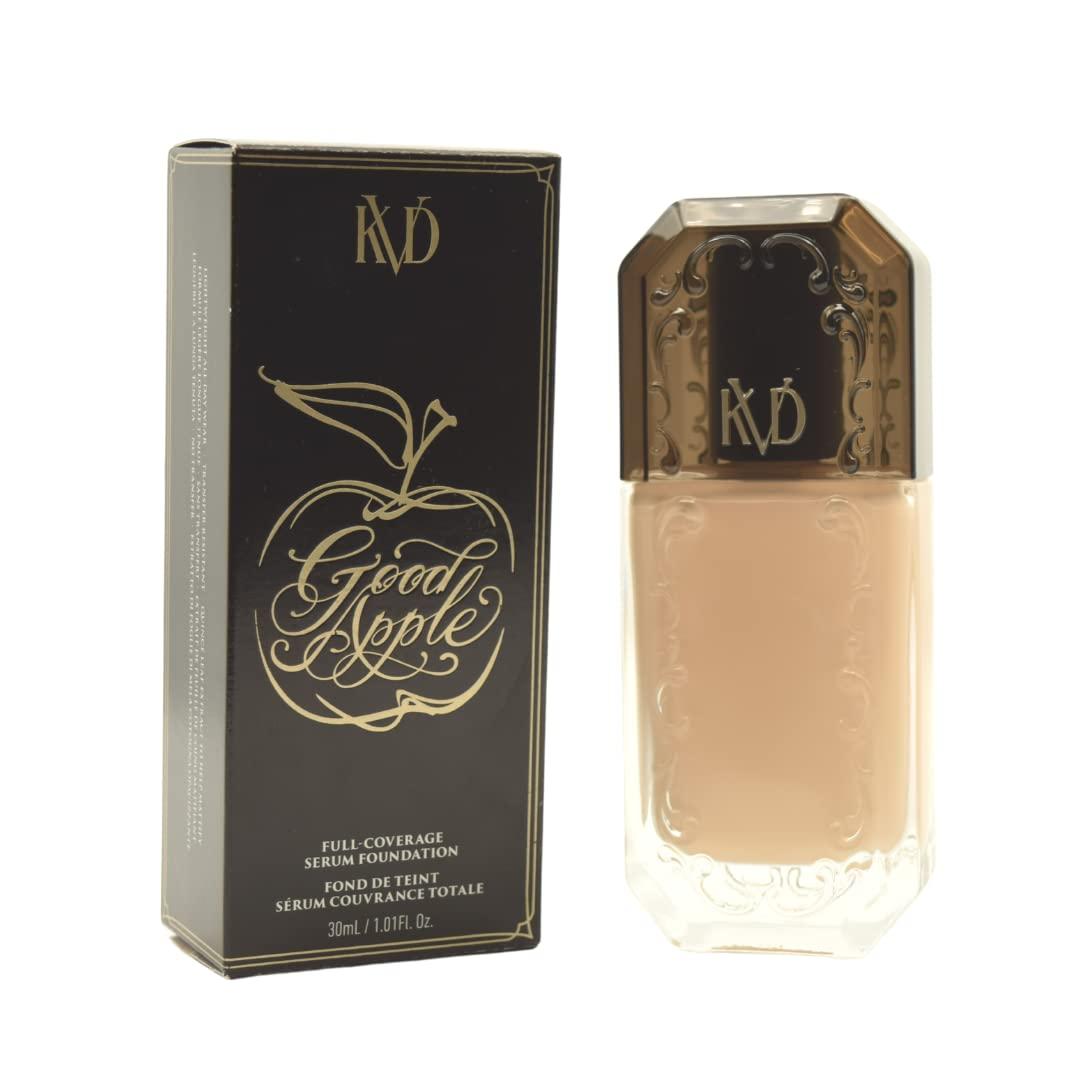 Kat Von D KVD Beauty Good Apple Non-Comedogenic Full-Coverage Serum Foundation Light 010