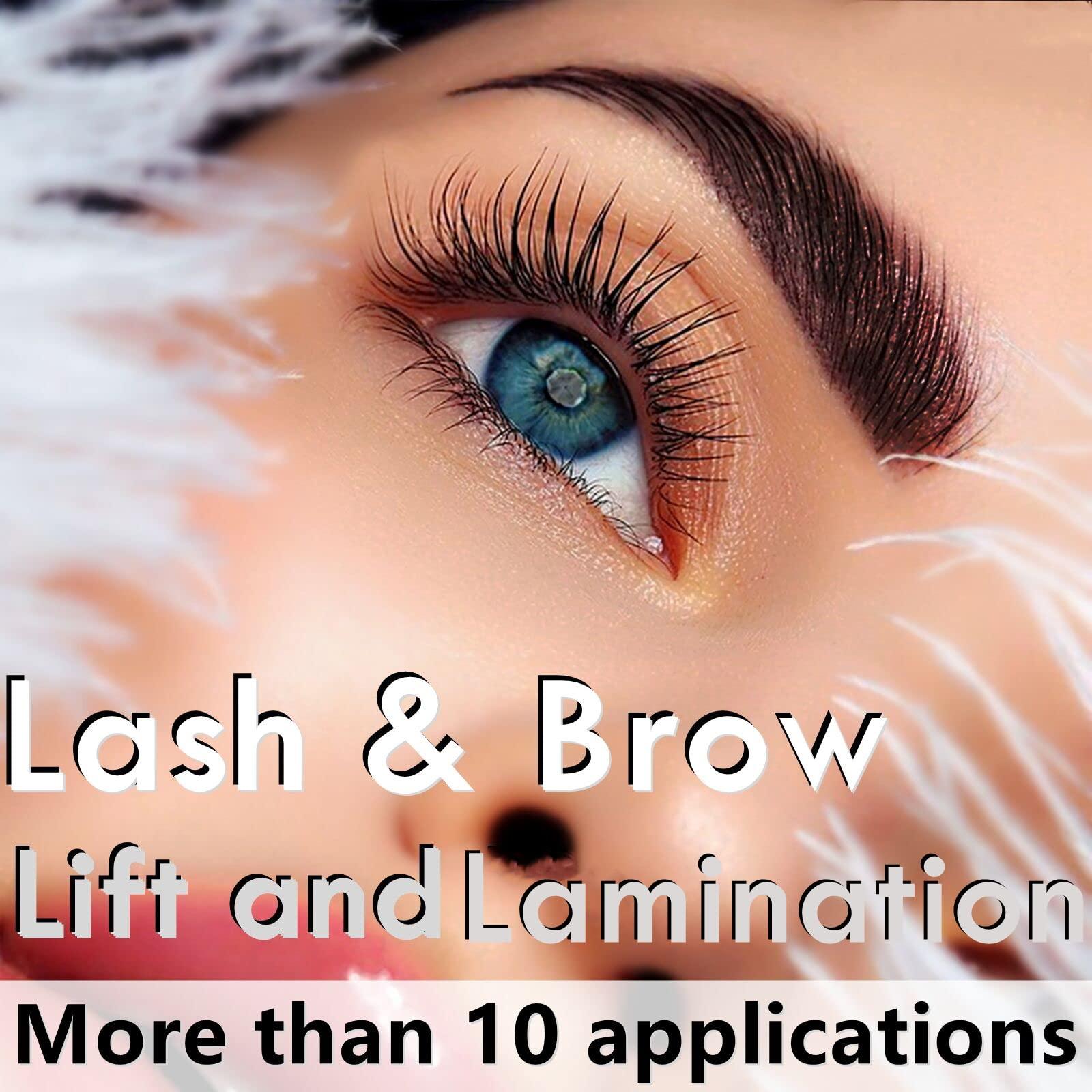ICONSIAM Lash Lift Kit, DIY Lash Lifting At Home, Rapid 5 Mins Eyelash Perming With Serum Care, KERATIN Perm Easy To Curl Lashes up 8 weeks More than 7 Applications (DIY lift kit)