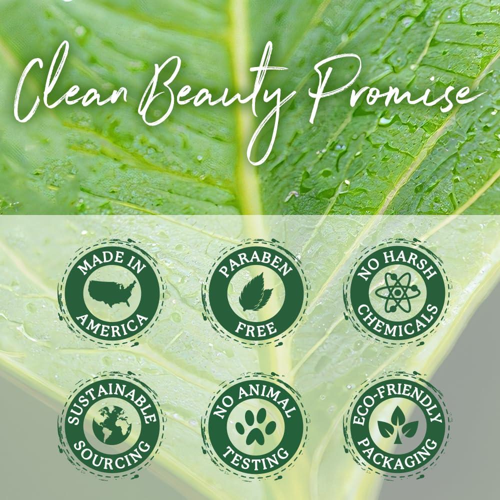 PHARM TO TABLE PHARM TO TABLE Moisturizing Vanilla Body Wash for Women and Men - Moisturizes and Softens the Skin, Sulfate Free, 100% Cruelty Free, 480ml