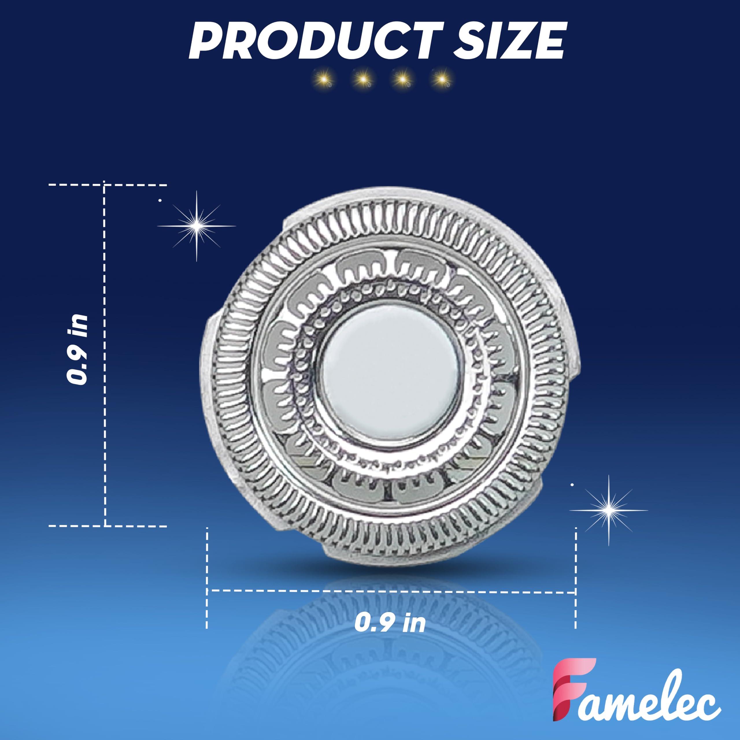 FAMELEC SH70/SH71 Replacement Heads for Philips Norelco Shaver Series 7000, Compatible with Philips Norelco 7000 Replacement Heads, New Upgraded Blades for Norelco Replacement Heads Series 5000 Angular