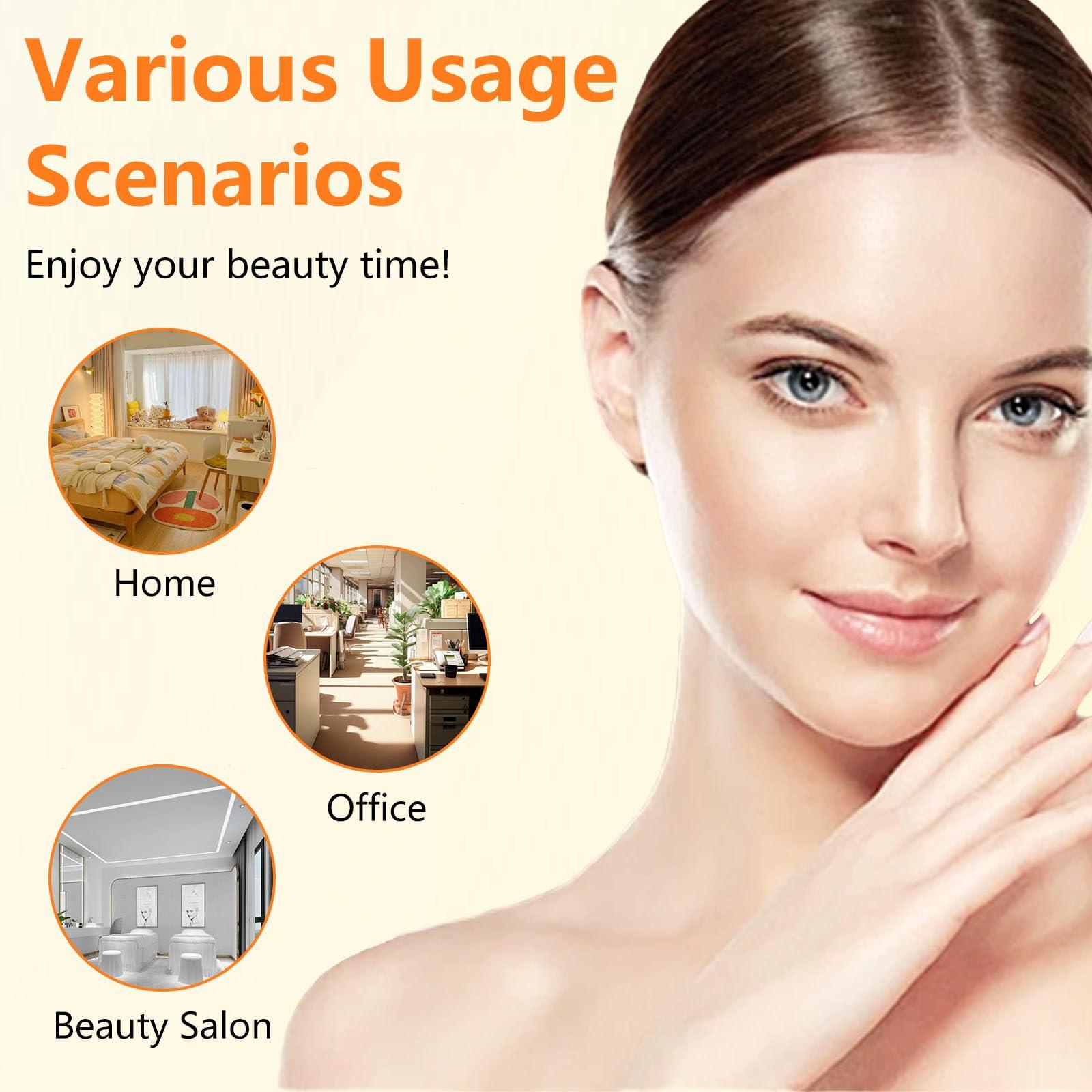 LiQiAMEi High F Rrequency Facial Wand for Face Care, Multi-Function Face Device Machine