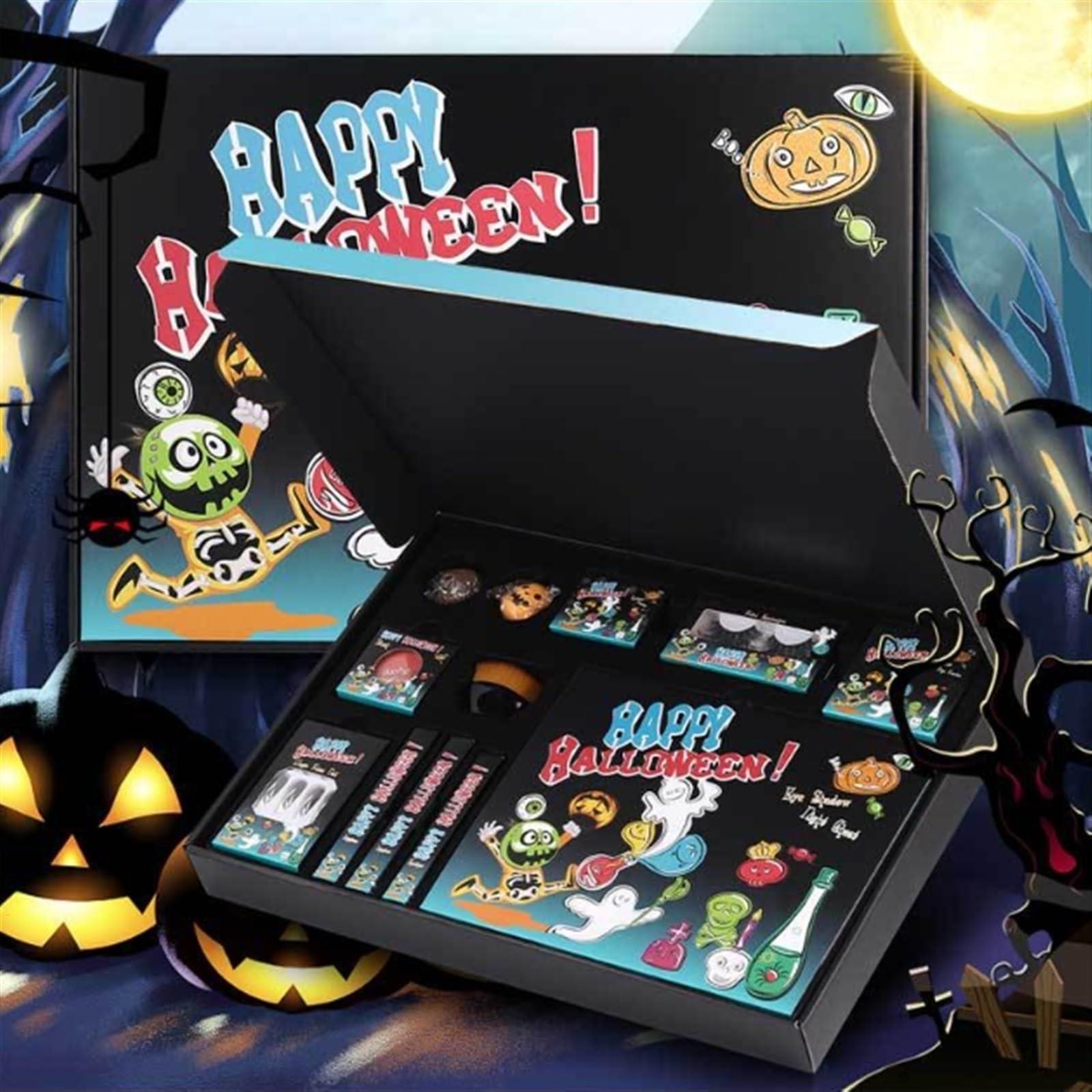 XJLRRTEE-888 Face Painting Kit Halloween Makeup Set, Lip Glaze Eye Shadow Contouring Set, Stage Makeup Body Painting