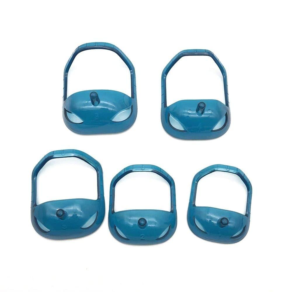 Sasha Square Sasha Square Goatee Shaper for Men, Beard Grooming Kit for Men, Barber Accessories, Beard Shaper for Men, Saves Time & Gives You Perfect Symmetric Beard (Blue)