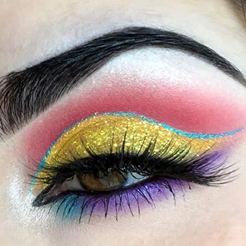 LA Splash LA Splash Cosmetics Loose Glitter Yellow Eyeshadow Metallic Sparkle Powder for Lips/Hair/Nail/Body - Crystallized Glitter (Hawaiian Fizz)