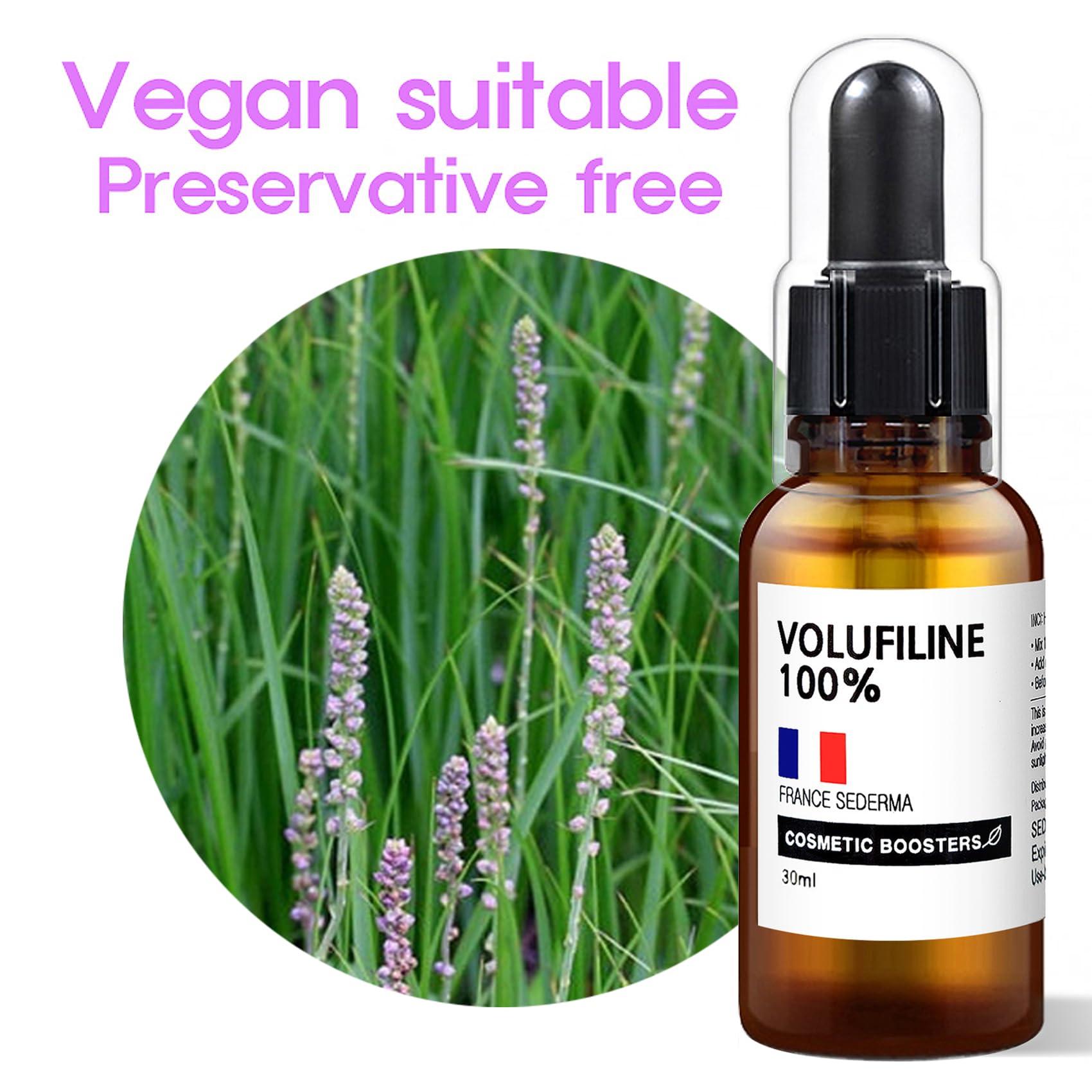 The Cosmetic Company [ Volufiline 30ml ] Cosmetic Ingredient -100% Volufiline Ampoule 30ml(1 fl. oz) France SEDERMA | Cosmetic Grade | For face and body Improve Skin Elasticity, Wrinkle Improvement
