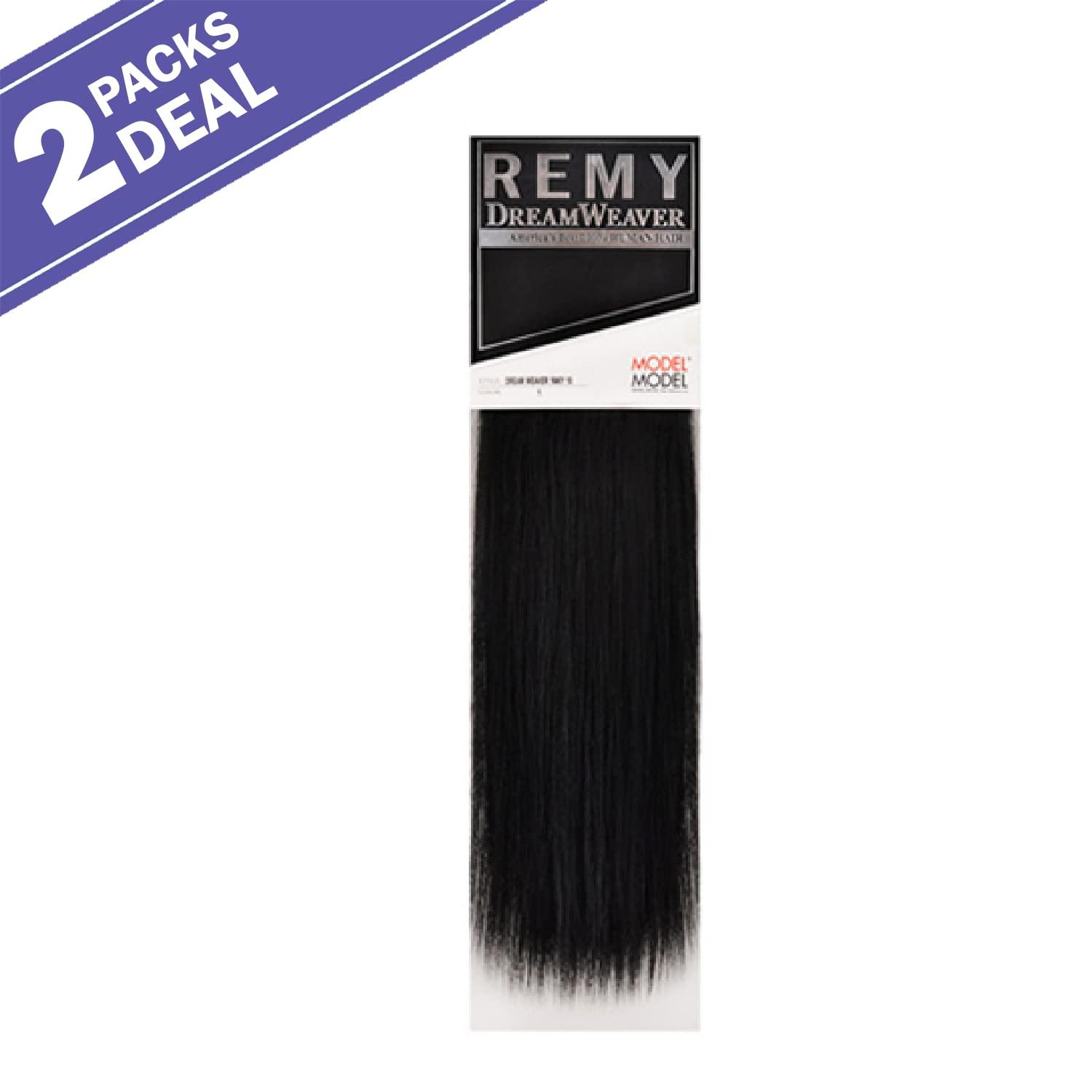 Model Model Model Model Human Hair Weave ModelModel Dream Weaver Yaky (12 Inch (Pack of 2), P1B/30)
