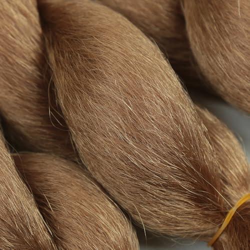 Mofyue Kinky straight Vixen Crochet Braids Style 2025 New Year Bundles crochet hair 16inch Natural Black Synthetic Fibers for black women Can use 360 comb straightener Hair Extension(1, 27#)