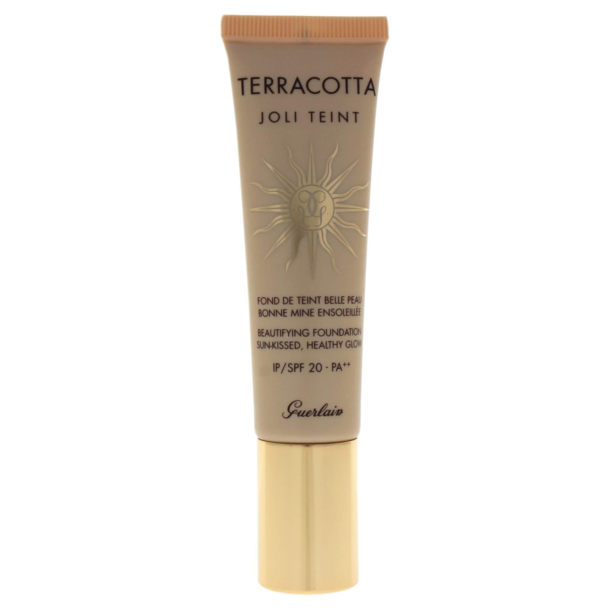 Guerlain Terracotta Joli Teint Beautifying Foundation SPF 20 - Medium by Guerlain for Women - 1 oz Foundation