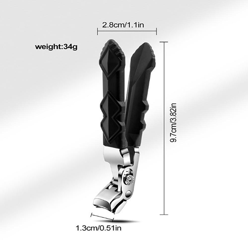 VIUXL Nail Clipper, Toe Nail Clipper, Cumulus Clipmaster Pro Nail Clipper, 2024 New Long Handle Ergonomic Angled Head Senior Toenail Clipper, Dotmalls Toenail Clippers (1 pcs)