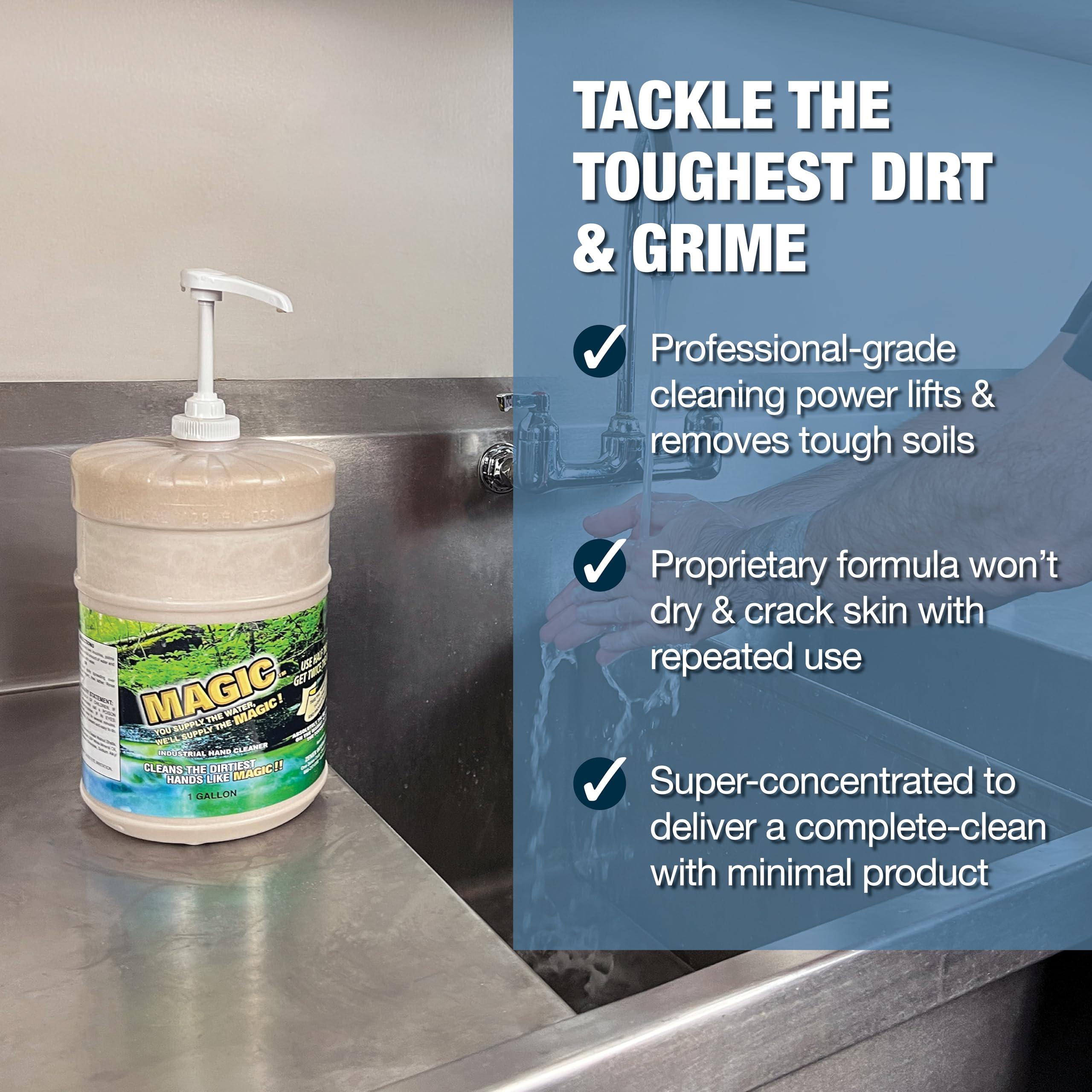 Zenex Zenex Magic Hand Soap - Industrial Hand Cleaner for Auto Mechanics | Shop Soap | Walnut Shell Scrubbers to Remove Grease, Oil, Ink & Paint | Moisturizing Ingredients | 100 ml (5 Pack)