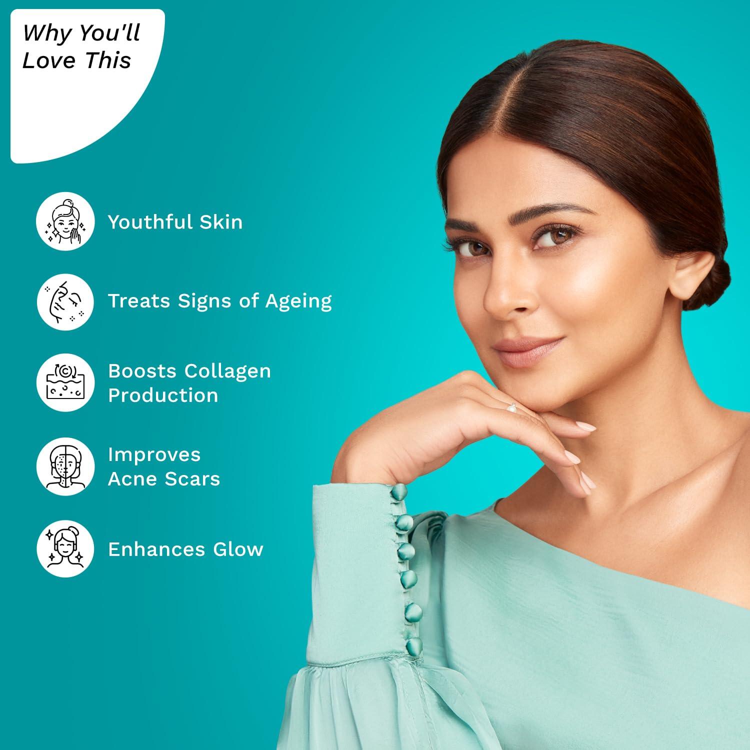 Pilgrim Pilgrim Korean Retinol Anti Aging Night Cream with Hyaluronic Acid & Vitamin C | wrinkle-free & radiant skin| Anti aging cream for oily & dry skin| For Men & Women|Korean Skin Care| 1.76 Oz (50gm)