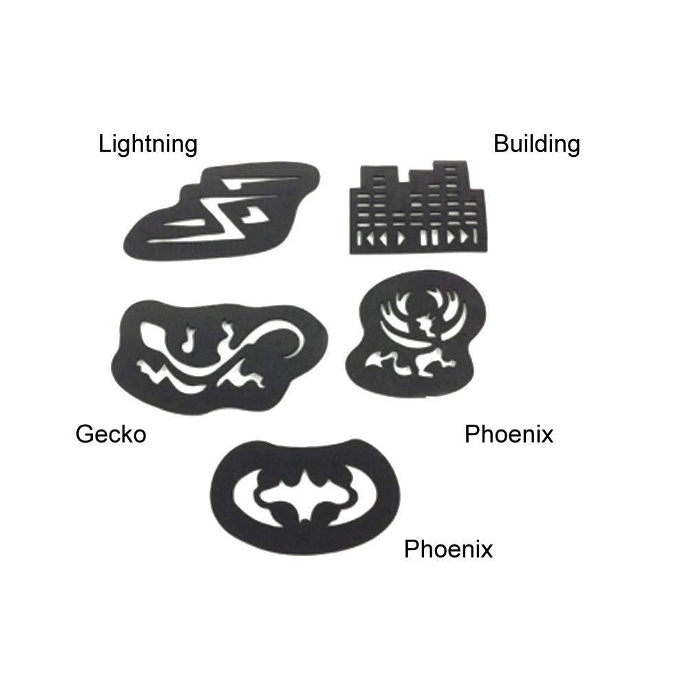 Salmue Salmue Tattoo Patterns Salon Barber Tools,Hair Tattoo Template Hair Carved 25 /Set Hair Trimmer Carved Tattoos Patterns Stencil DIY Salon Barber Tools for Men or Women