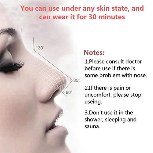 Betued Betued Nose Up Clip, Nose Enhancer, Nose Up Shaping Lifting Nose Beauty Up Lifting Straightening Clip Bridge Beauty Enhancer Reshaper for Wide Crooked Nose