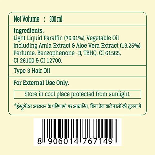 Bajaj Bajaj Amla Aloe Vera Hair Oil, Green, 300 millilitre