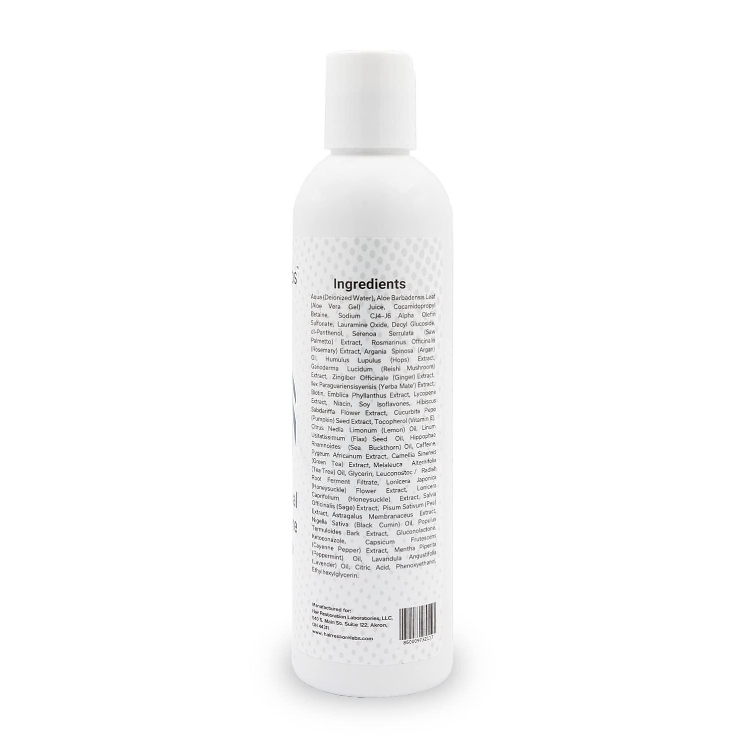 Hair Labs Hair Labs Professional Strength Hair Restore Shampoo, 8 Fl Oz | Extra Potent Hair Loss Shampoo for Women & Men Nourishes Scalp and Stimulates Growth | Champu para la Caida del Cabello y Crecimiento