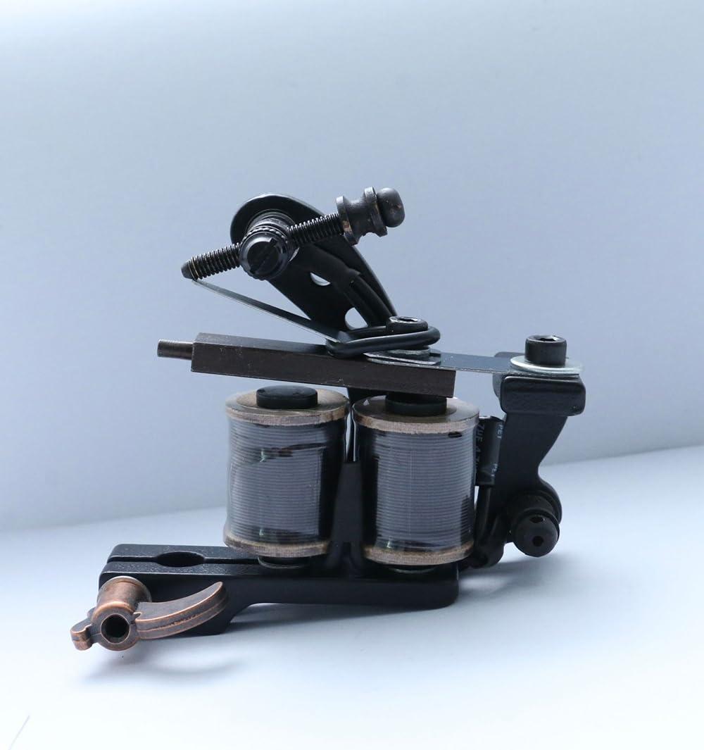 TTOOGO Coils Tattoo Machine for Inner Tattoo Liner Shader Beginner Practice Tattoo Machine Five Hole Coil Machine Tattoo Machine,Shader
