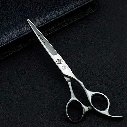 None Branded 6.0" Laser Wire Hair Scissors Micro Serrated Hairdressing Scissors Hairdresser Salon Professional Hair Cutting Shears Barber