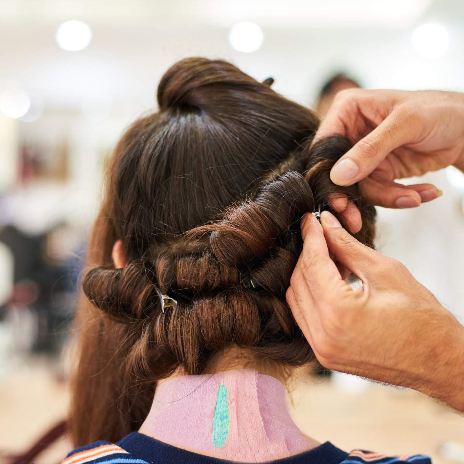 Beaupretty 5 Rolls Haircut Neck Wrap Neck Protection Papers Collar Paper for Hair Cutting Neck Paper Barber Hairdressing Tools Neck Covering Paper Neck Strip Salon Supplies