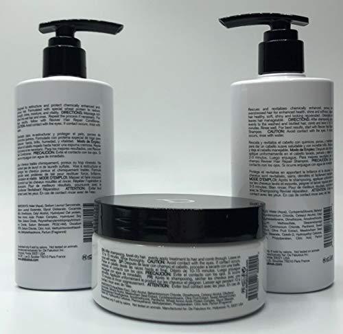 De Fabulous De Fabulous Reviver Shampoo, Conditioner and Treatment Set (8.5 fl oz)