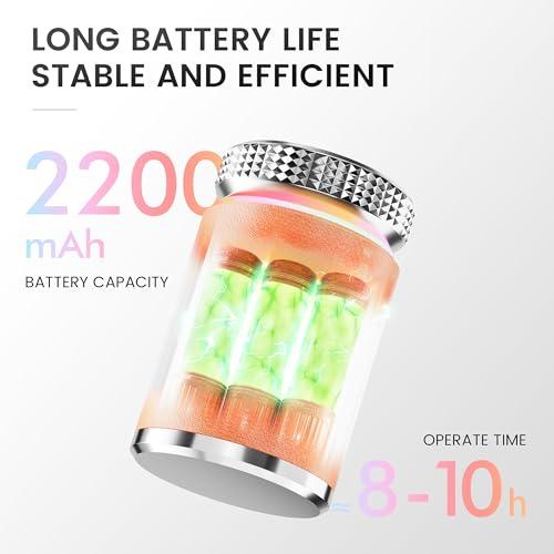 L\'UGX L\'UGX Professional Nail Drill, Waterproof 35000RPM Brushless Nail Drill Machine, Rechargeable Nail Efile for Acrylic Gel Nails, Low Noise and Low Vibration