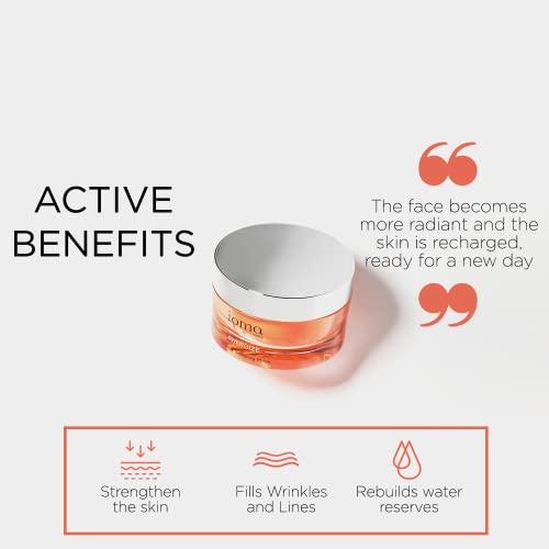 IOMA Ioma Paris - ENERGIZE Vitality Sleeping Mask - Moisturizing and Oxygenating Face Mask Treatment for Overnight Glow, (50g)