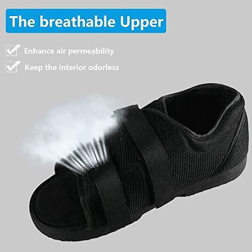QMZDXH QMZDXH Post-Op Shoe,Orthopedic Sandal Post-Op Slipper Operative Shoe Walking Splint Brace Broken Toe Foot Fracture Boot Shoe for Injured Foot